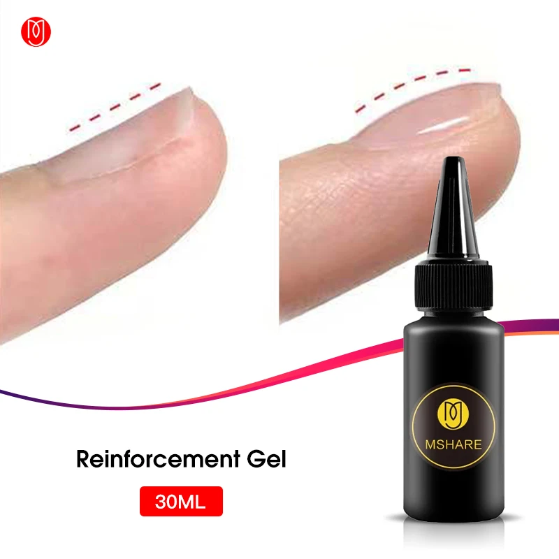 Mshare Reinforcement Gel Self Leveling Build Nail Apex & Ccurve