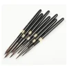 1Pc Wolf Hair Paint Brush With Detachable Metal Rod Artistic Watercolor Painting Brushes Oil Painting Drawing Brush 7Sizes 3
