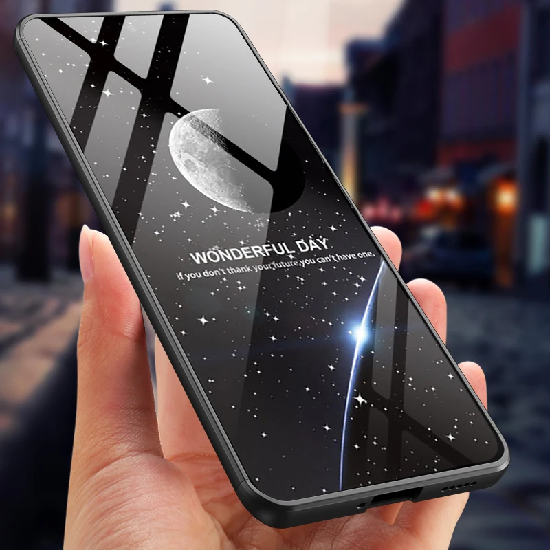 360° Full Protection Matte Shockproof Case - Hard Plastic Cover