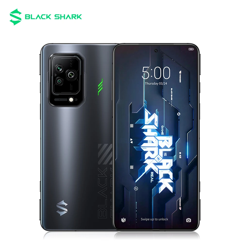 Black Shark 5 Pro 海外版 8GB/128GB Black Shark-5 Smartphone Gaming 5G, Versão Global