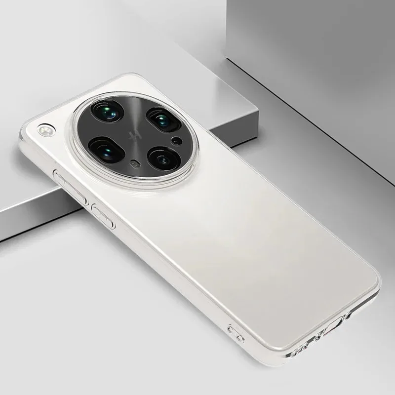 Clear Transparent Soft TPU Phone Case - Simple Slim Design