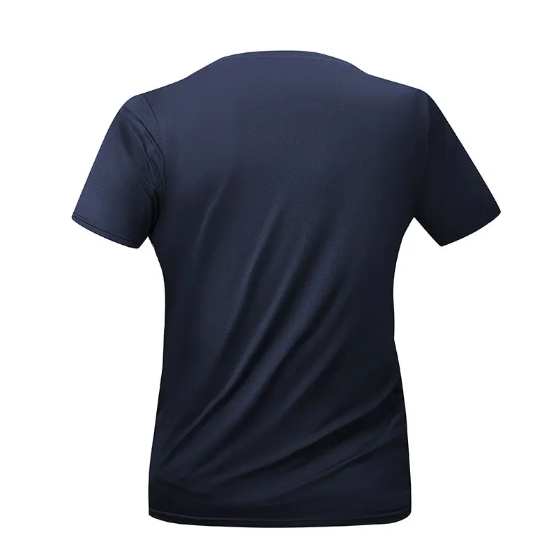 T-shirt da corsa da uomo Stampa estiva Fitness all'aperto Sport ad asciugatura rapida Maniche corte Elasticità traspirante Jogging Palestra Abbigliamento sportivo - immagine 2