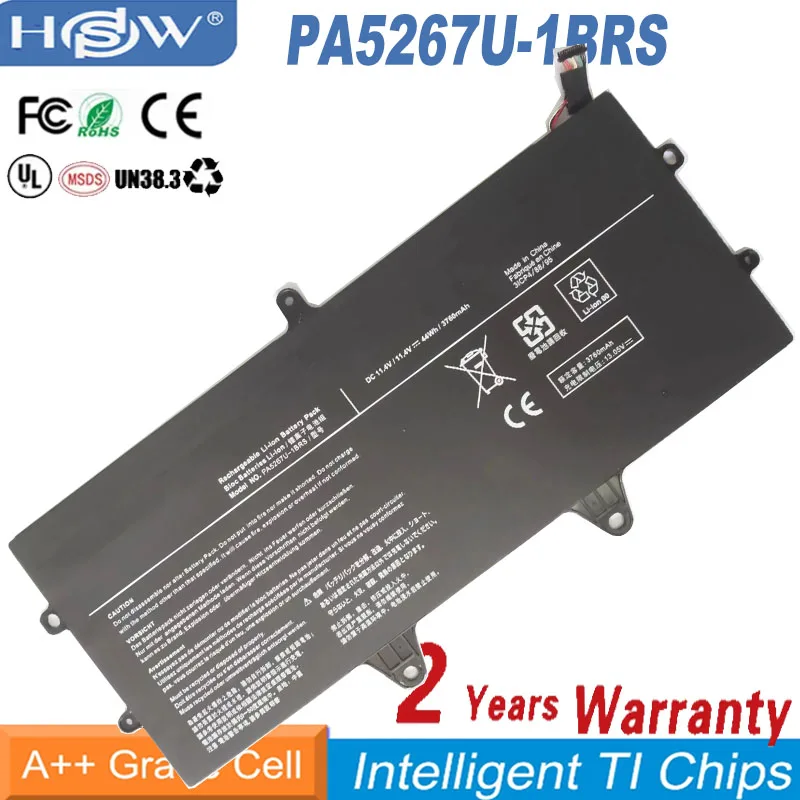 

NEW 11.4V 44Wh PA5267U-1BRS Laptop Battery for Toshiba Portege X20W X20W-D X20W-D-10E X20W-D-10Q X20W-D-10R Series PA5267U