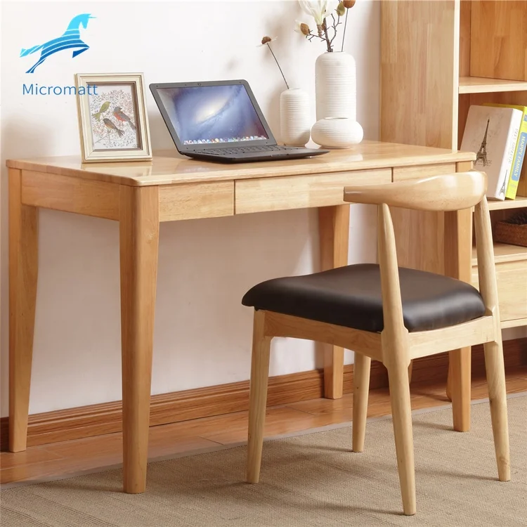 Customizable Japanese Style Customizable Log Color Study Room Solid Wood Study Table