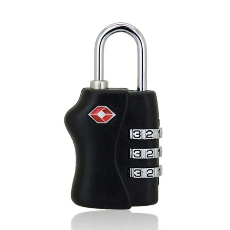 Description Picture 2 of item1~10PCS Hot TSA Customs Code Lock 4 Dial Digit Password Lock Combination Suitcase Luggage Metal Code Password Locks Padlock