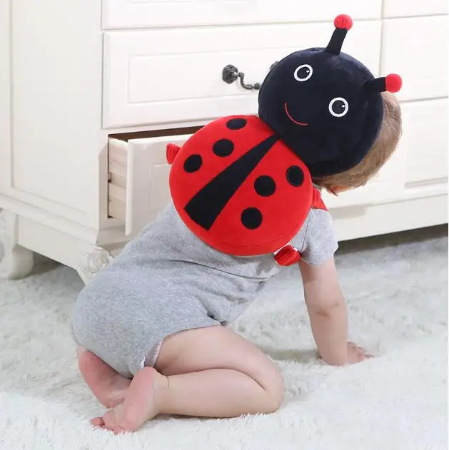 Cute Baby Infant Toddler Newborn Head Back Protector Safety Pad Harness Headgear Cartoon Baby Head Protection Pad head protector pillow