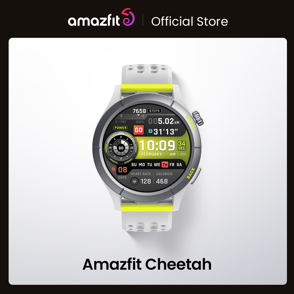 Amazfit Cheetah(Round) 47mm Smartwatch Ultra-long 14-day Battery Life 150+Sports Modes Smart Watch For Android IOS Phone
