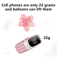 UNIWA BM10 Mini Feature Phone 2G GSM Dual SIM Headphone Hands Free Earphone Dialer Magic Voice Unlocked Small Cell Phone On Sale 2