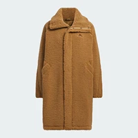 Adidas véritable nouvelle veste rétro chaude en fausse peau de mouton pour femme JX6835 4