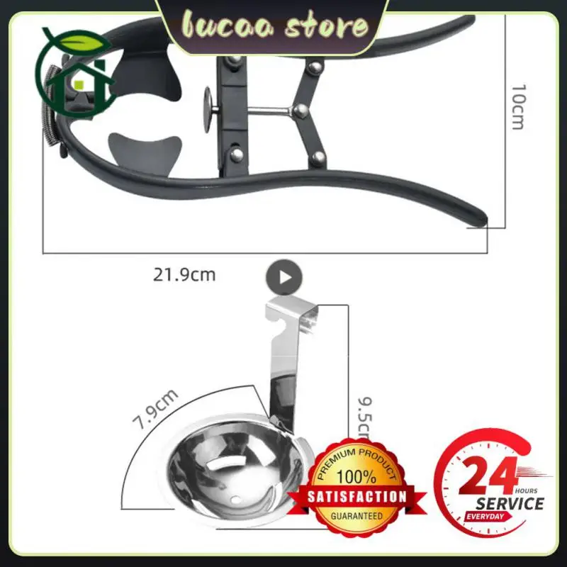 Egg Opener Manual Stainless Steel Multifunction With to Bake Egg Yolk White Cracker Kitchen Home Gadgets/Tool /Novel Accessories