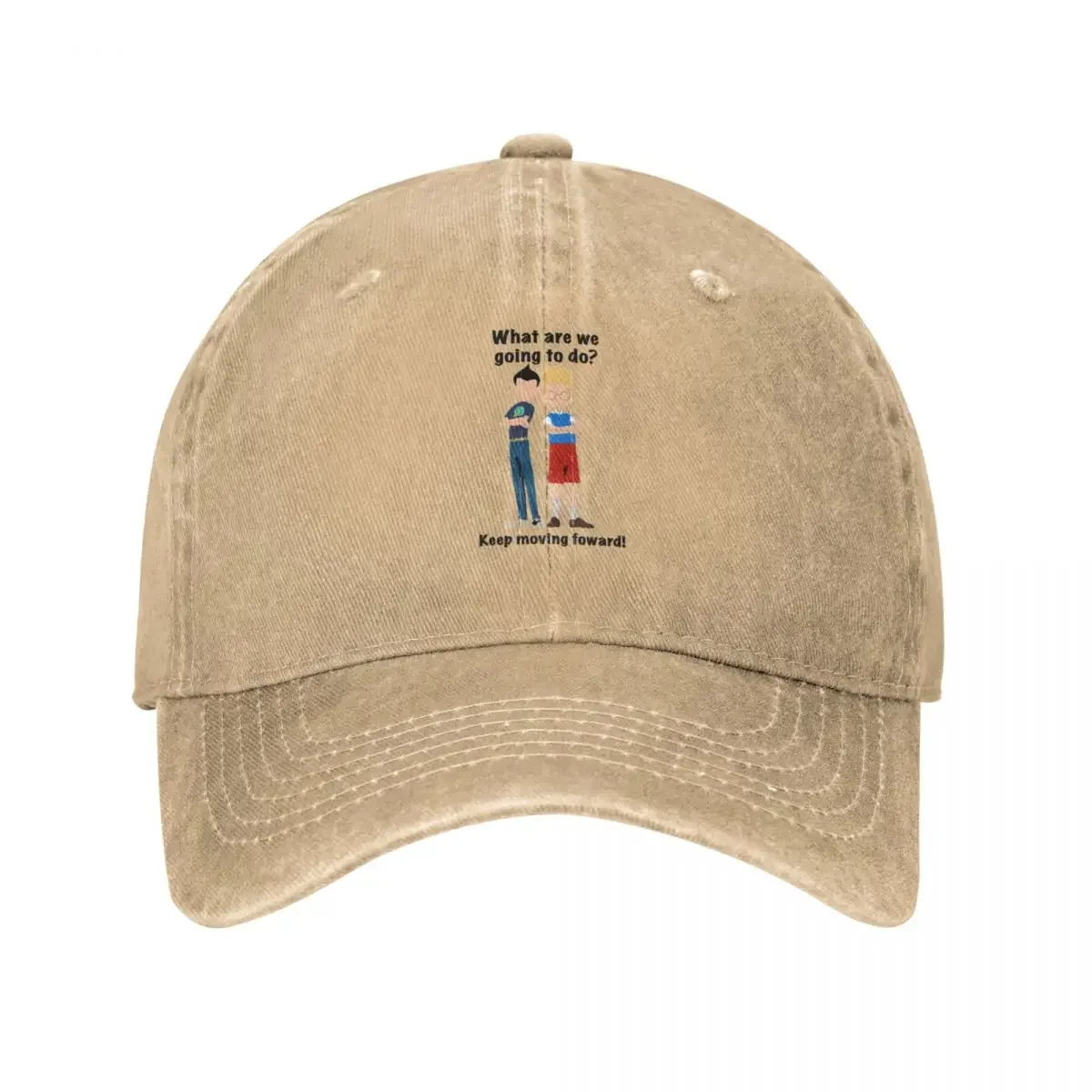 

Keep Moving Forward! Cowboy Hat Snap Back Hat Big Size Hat For Man Women'S