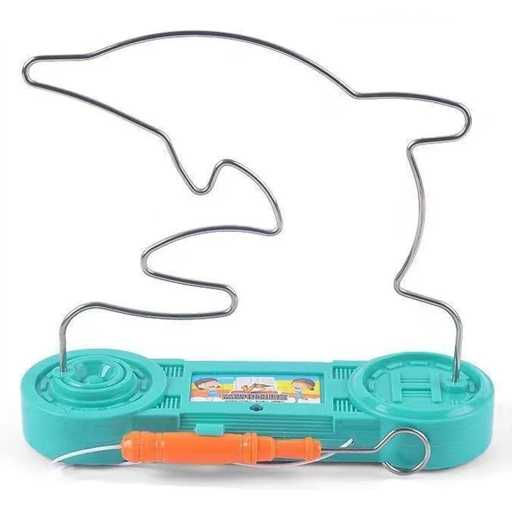 Kids Collision Electric Shock Toy Education Electric Touch Maze Game Party Funny Game Science Experiment Toys for Children Gift - 6