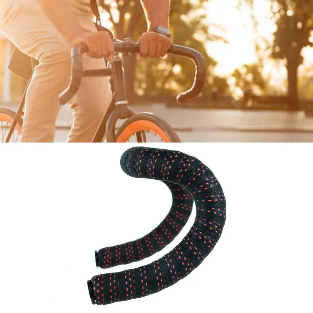 Bicycle Handlebar Wrap Great Elastic Faux Leather Professional Road