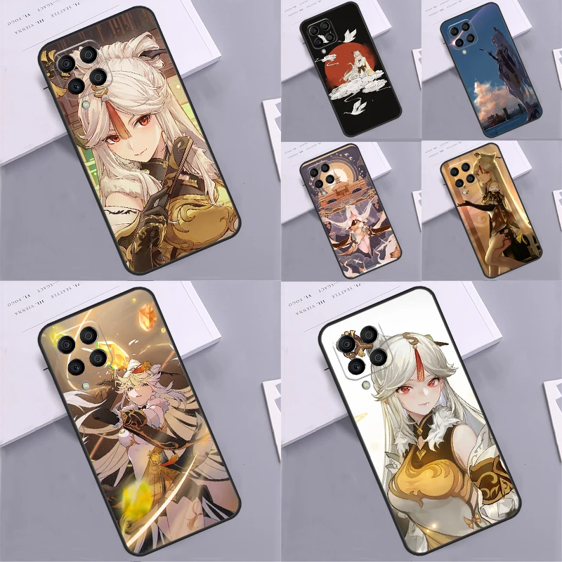 Ningguang Genshin Impact Cover Per Samsung Galaxy M31S M30S M20 M13 M23 M33 M53 M12 M32 M52 M11 M51 M54 M34 M14 Case