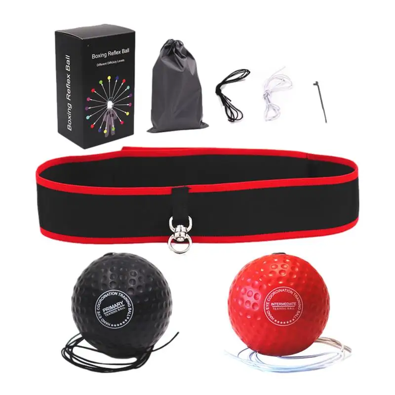 Fascia Regolabile Reflex Ball Principianti Reflex Ball Fascia Regolabile Forniture Per Il Fitness Indoor Boxe Trainer Portatile Per