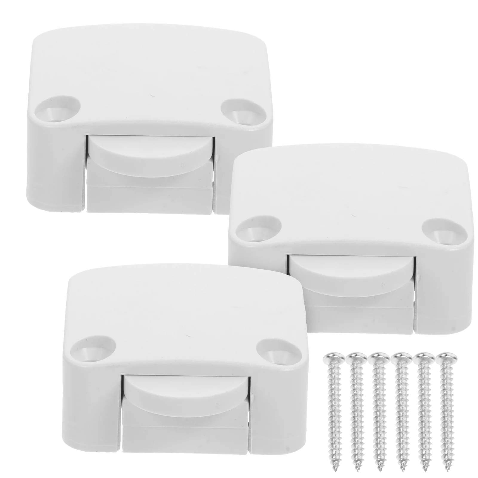 

3 Pcs Wardrobe Light On Off Electrical Door Touch Lamp Automatic Cabinet Closet for Closets Copper