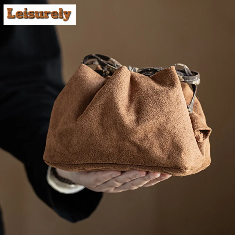 Handmade Cotton Cloth Tea Cozies Ancient Teacup Pouch Tea Cozy for Teapot Hand Bag Travel Tea Set Bag Tea Services Supplies