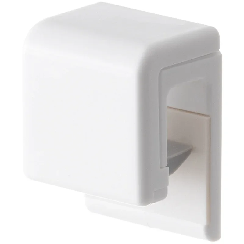 12 Pieces Toothpaste Holder No Punch Facial Wash Holder Bathroom Wall Mounted Multifunctional Toothpaste Holder 5