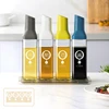 New 500ml Automatic Opening Glass Oil Bottle Condiment Container Pouring No Oil Leakage Oil Dispenser For Kitchen 2