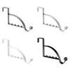 2Pieces Over The Door Hooks Hanger Multi Hanging Storage Organizers Valet Hooks Y4QC 1