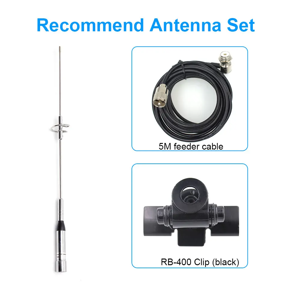 NAGOYA NL-770S Dual band Mobile Radio Antenna VHF/UHF 144/430MHz 150W 2.15 / 3.0dBi Car Radio Antenna PL259 Connector