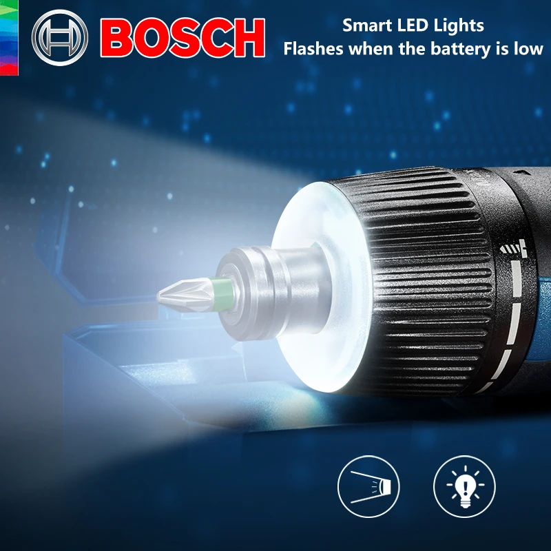 BOSCH GO 3 Cordless Screwdriver 3.6V Lithium-ion Battery Rechargeable Cordless Drill with Box Bosch go3 Professional Tool Set 4