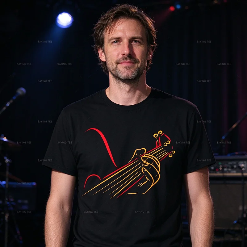 Gitarre spielen, Gitarrist, Musik, Leben, lustiges Geschenk, T-Shirt für Damen und Herren, Y2k, Musikliebhaber, Punk, lustige Streetwear-Kleidung, originelles T-Shirt mit einem witzigen Aufdruck.