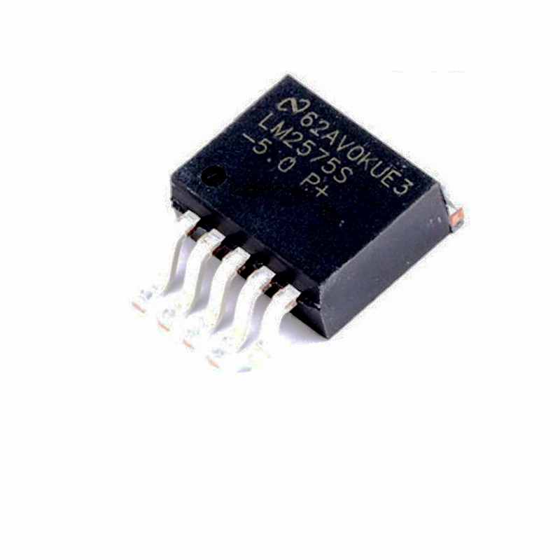 10 Piezas LM2576S-ADJ - Regulador De Voltaje Ajustable TO-263-5, Para Proyectos Electrónicos