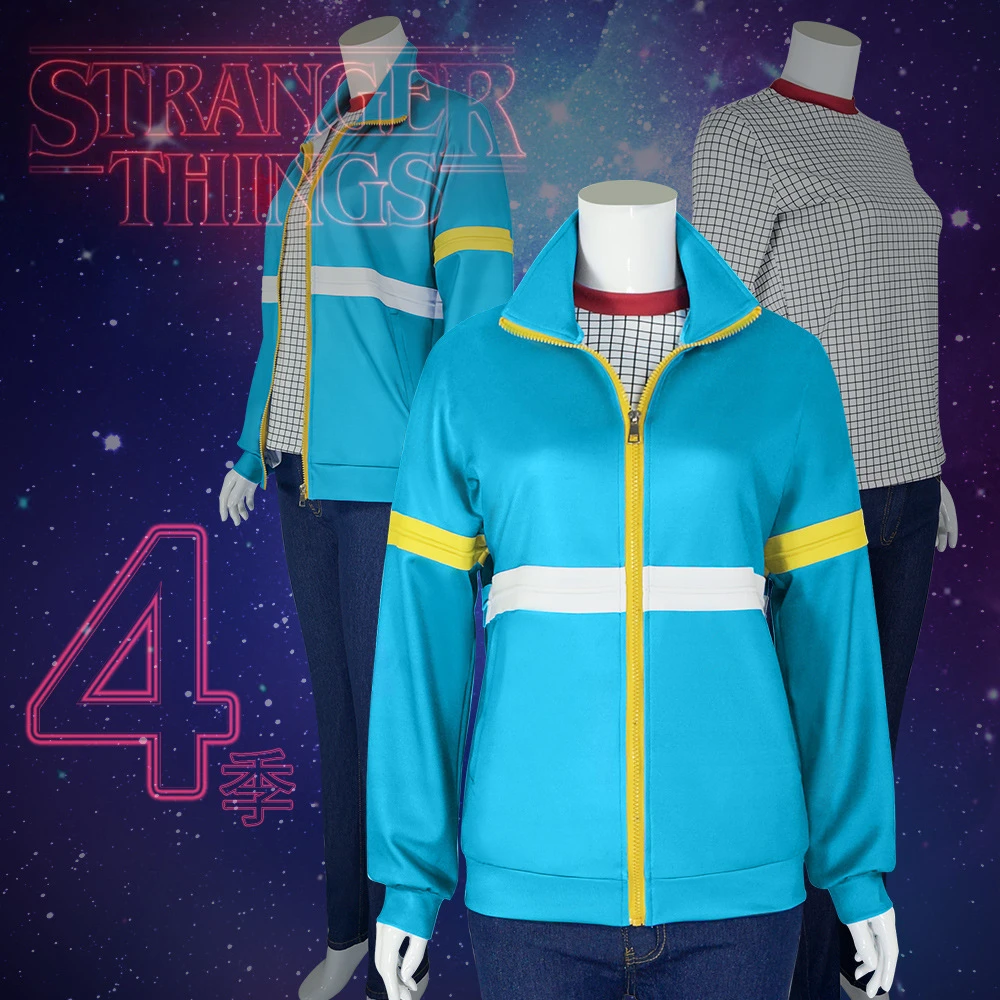 Veste Max Stranger Things 4 Veste à capuche avec manteau Mayfield, Costume Cosplay, Stranger Things,  saison 4 Max | AliExpress