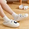 Warm Slippers  Cushion Slides Meet Me At Midnight Soft Warm Comfort Flat Cozy Fuzzy Woman House Slippers Funny Shoes 3