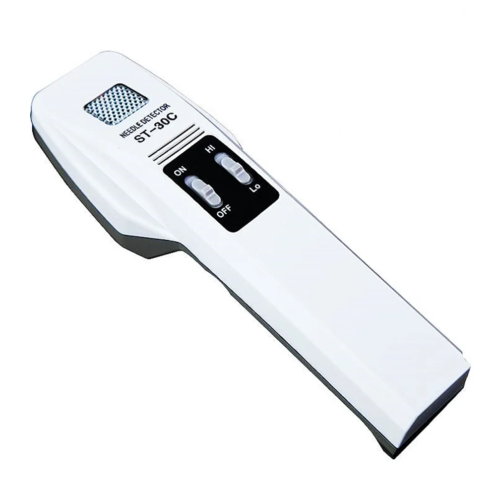 ST-30C Metal Iron Needle Detector Food Clothing Knitting Toy Bedding Broken Pins Nails Clips Scanner Missed Metal Object Scanner 5