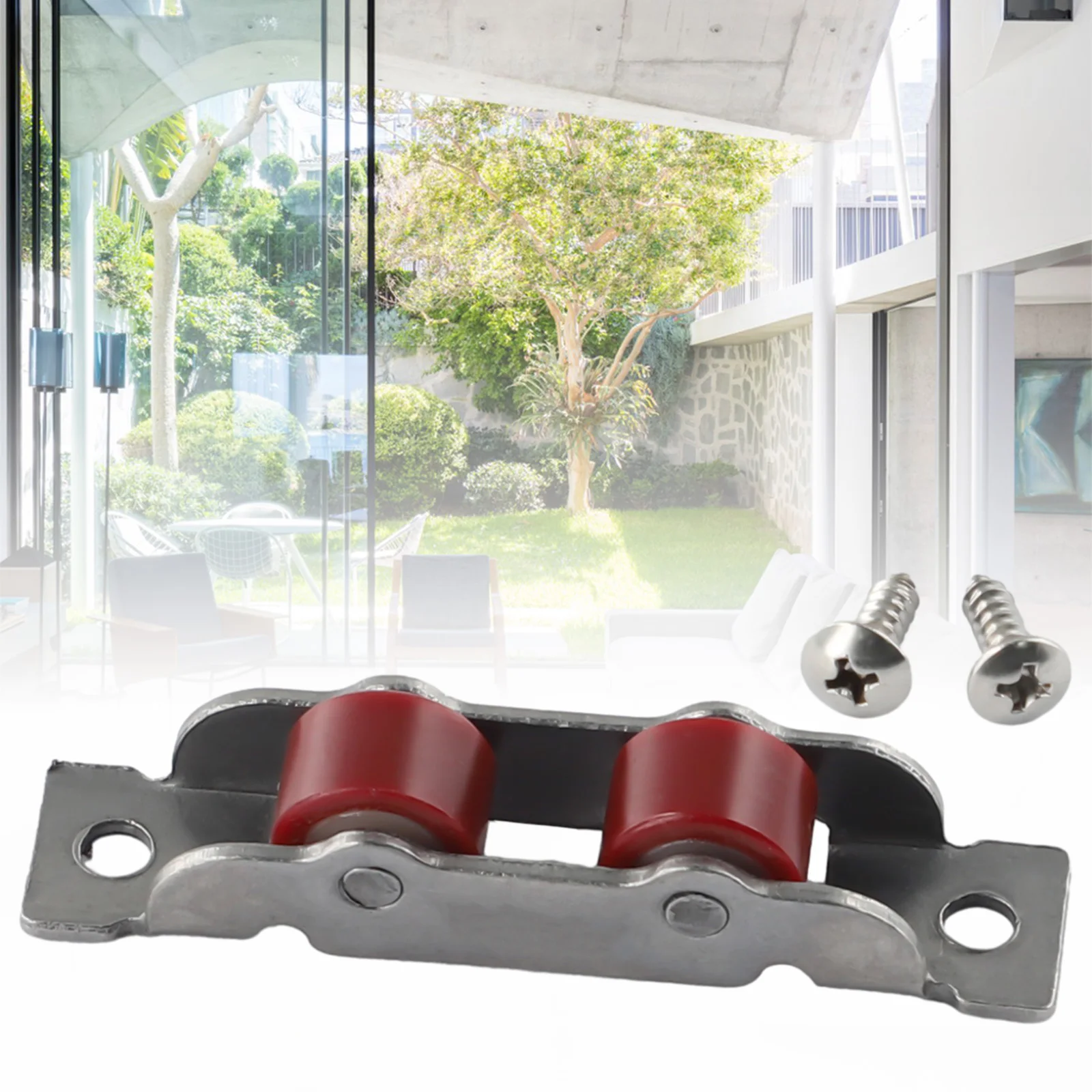 Description Picture 4 of itemDoor Hardware Door Sliding Roller Pulley Sliding Door Roller Runner Wheel Stainless Steel Track Pulley Hot Sale