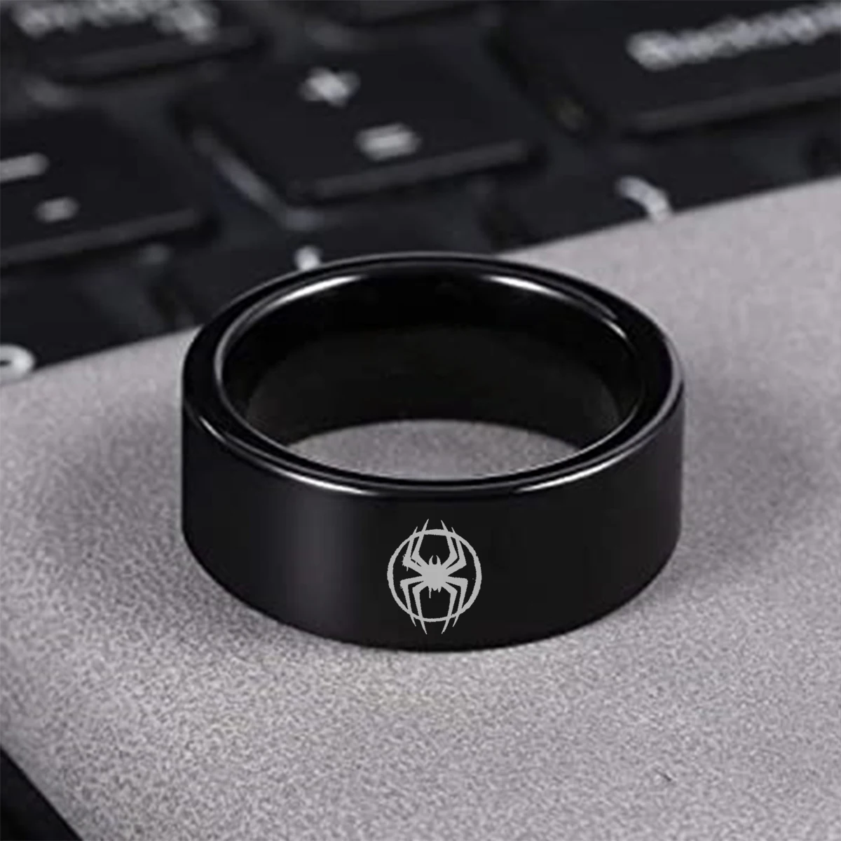 Finger Rings Fashion Rings Fashion Ring Punk Rings Creative Rings For Women Y2K Gothic Animal Spider Ring Men Women Punk Animal Jewelry Halloween Gift