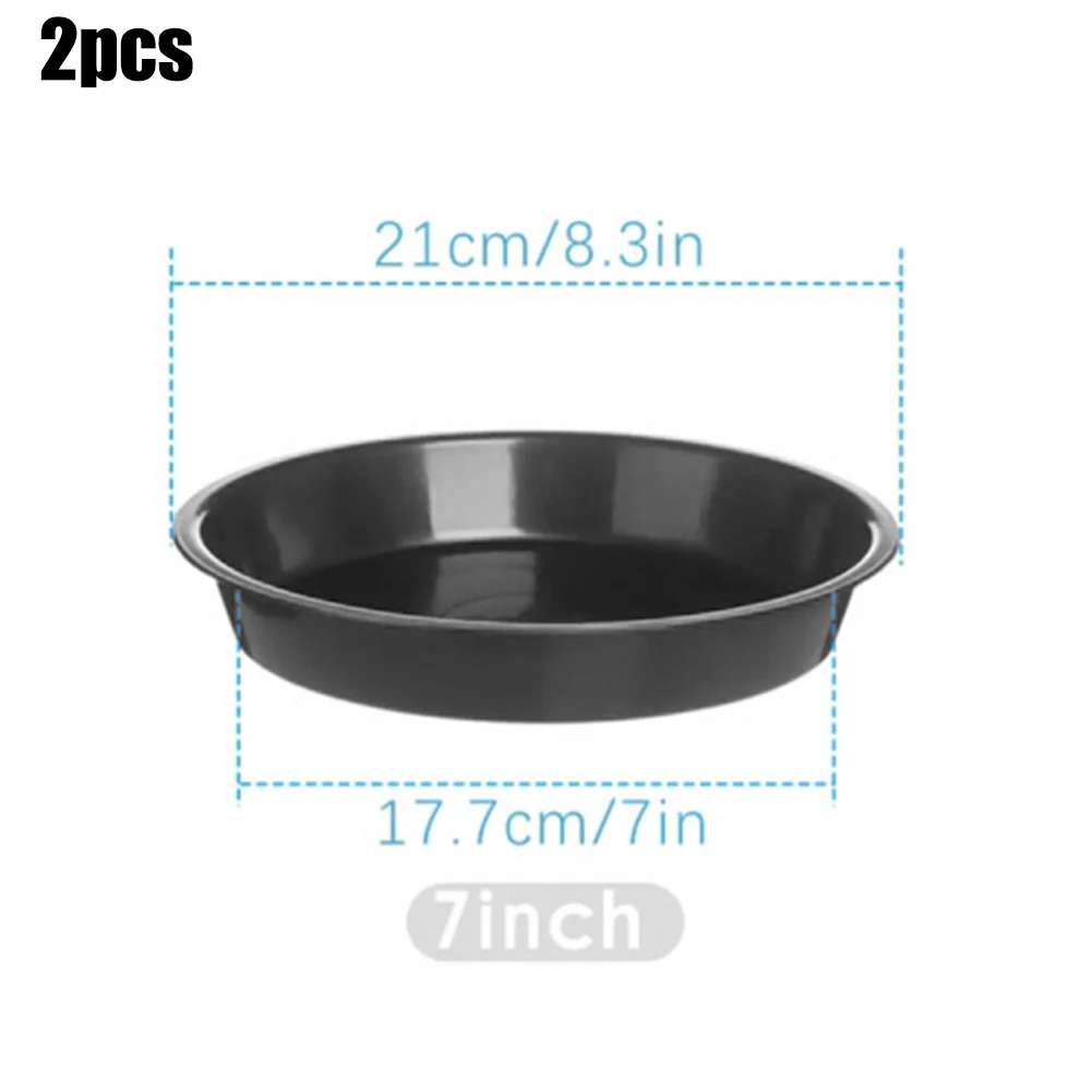 Plant Saucer Plastic Plant Saucer 2Pcs 4/6/7/8/10 Inch Plastic Round Plant Saucer Drip Trays Base Saucers Durable Indoor Outdoor Home Garden Flower Pot Supplies