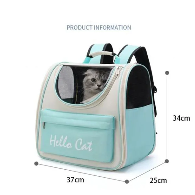 Portable Foldable Pet Backpack, Breathable Space Capsule, Waterproof, Bite Resistant, Large Space Accessories For Cat and Dog 6