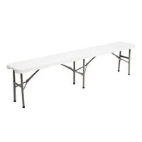6FT Outdoor Courtyard Foldable Bench 1