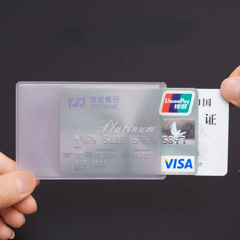 100 Pack Tyvek Credit Card Holder Sleeves - ATM, ID, Debit, Gift Card  Protectors - White Envelopes