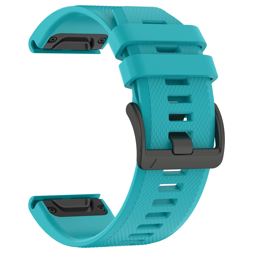 Official QuickFit Silicone Strap - Universal 26mm/22mm Adjustable Band, Unisex Replacement Bracelet