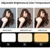 Portable Mini Selfie Fill Light Rechargeable 3 Modes Adjustable Brightness Clip On For Phone Laptop Tablet Meeting Make Up 5