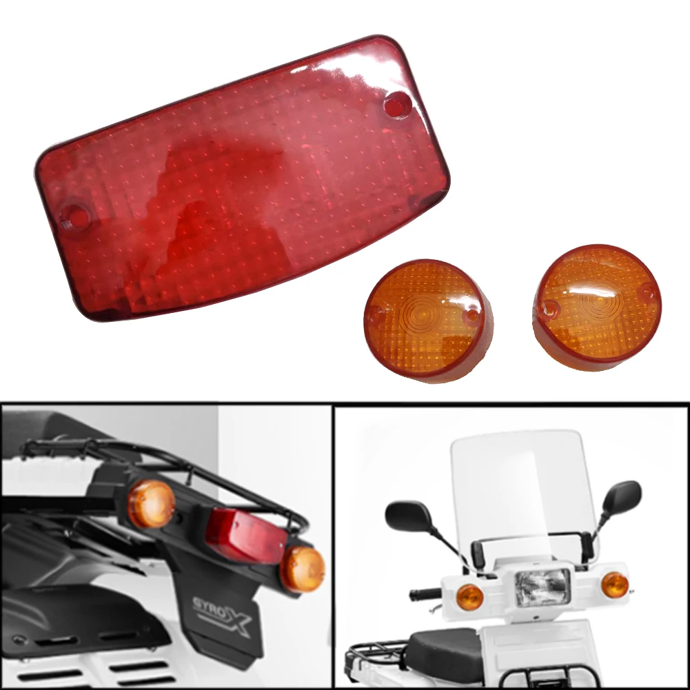 

Задний тормоз для мотоцикла, задняя крышка, искусственная стеклянная крышка, задняя крышка для Honda светильник 50, трехколесный стакан