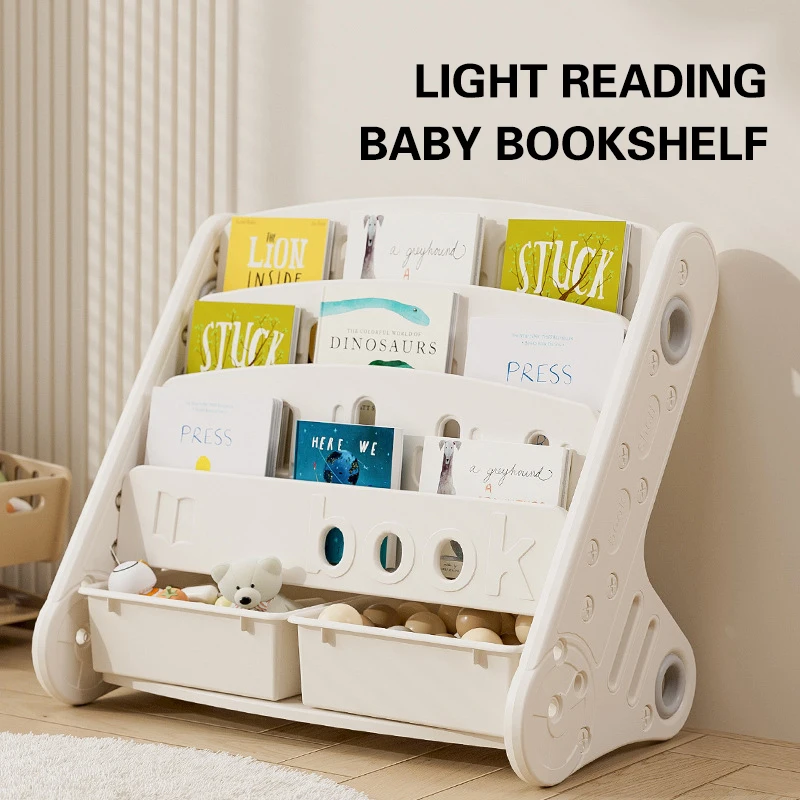 

Household Bookshelves Toy Drawers Storage Cabinets Picture Book Shelves Storage Shelves Library Reading Areas Floor Shelves