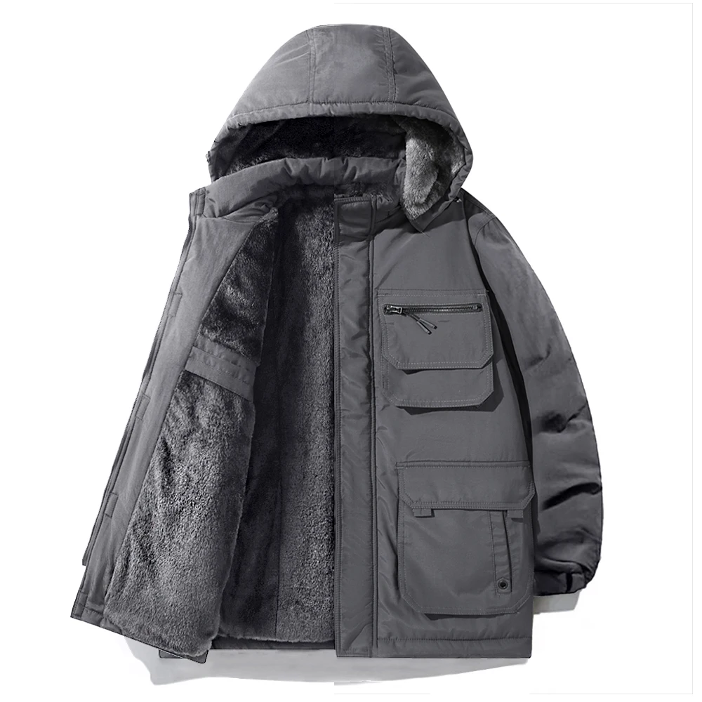 Bomber Male Jacket Man Brand Tactical Jacket Motorcycle Clothes Oversize Military Retro Trekking Camping Heating