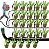 50x Garden 4/7mm Hose Transparent Bend Arrow Dripper 1/4'' Drip Emitter Water Saving Sprinkler Micro Irrigation Greenhouse 5
