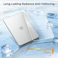 Étui de protection pour ordinateur portable MacBook Neo 13 pouces 2026 avec housse de clavier, coque rigide en plastique pour MacBook Neo A3404, accessoires 4