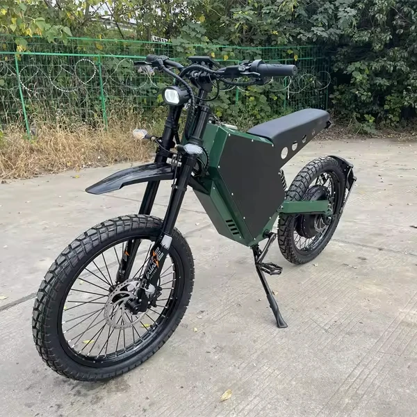 SS30 Ebike 72V 15000W 75AH LG or Samsung/China Battery 19/21 Inch Electric Motorcycle Dirt Bike for Adults