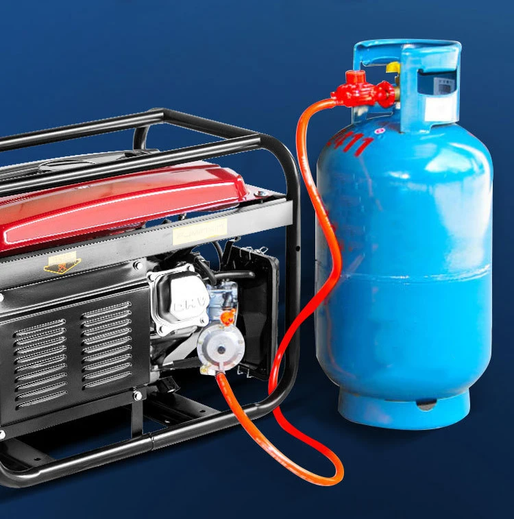 3000 Watt Dual Fuel Portable Gas and Propane Powered small Generator Single-phase 220V domestic mini 8kW outdoor micro generator