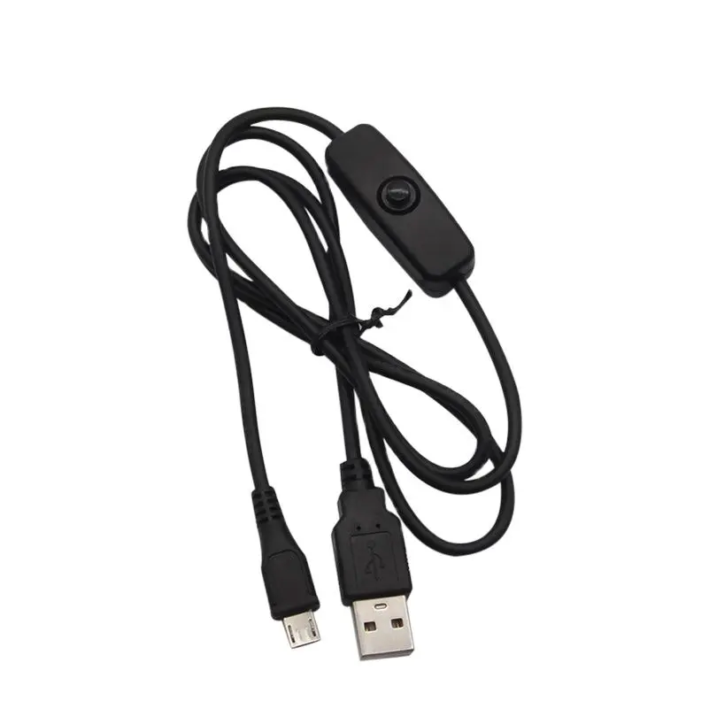 Cavo USB Type-C Con Interruttore ON/OFF - Adattatore Da USB A A Tipo C, Supporta Ricarica 5V/3A E Trasferimento Dati 480Mbps, Per Raspberry Pi 4B, Hub, Telefono - 4