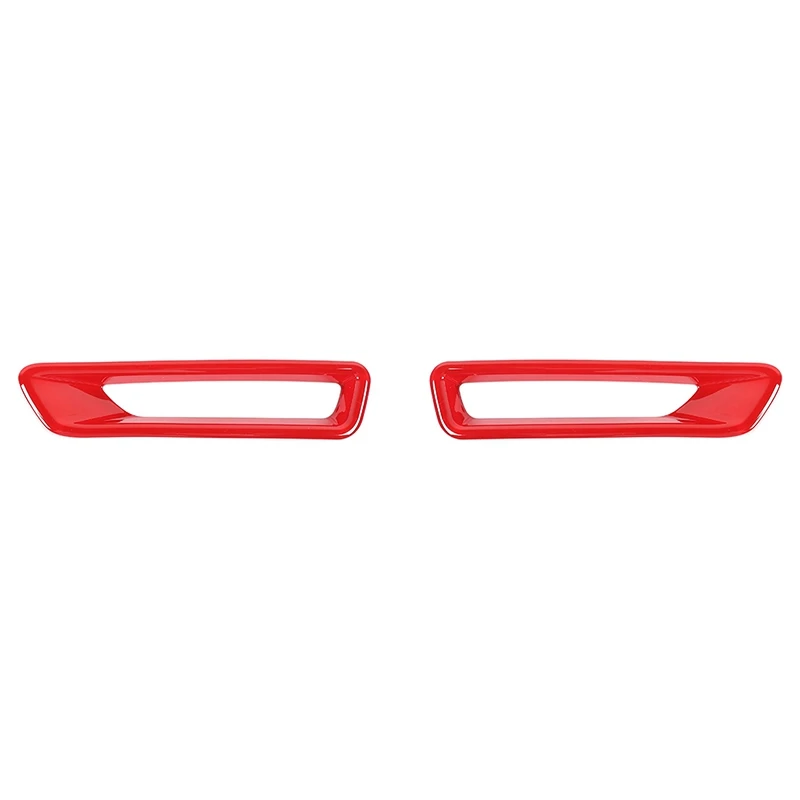 

Front Light Eyebrow Decoration Cover Trim Fog Light Sticker for Ford Mustang 2010 2011 2012 2013 2014,