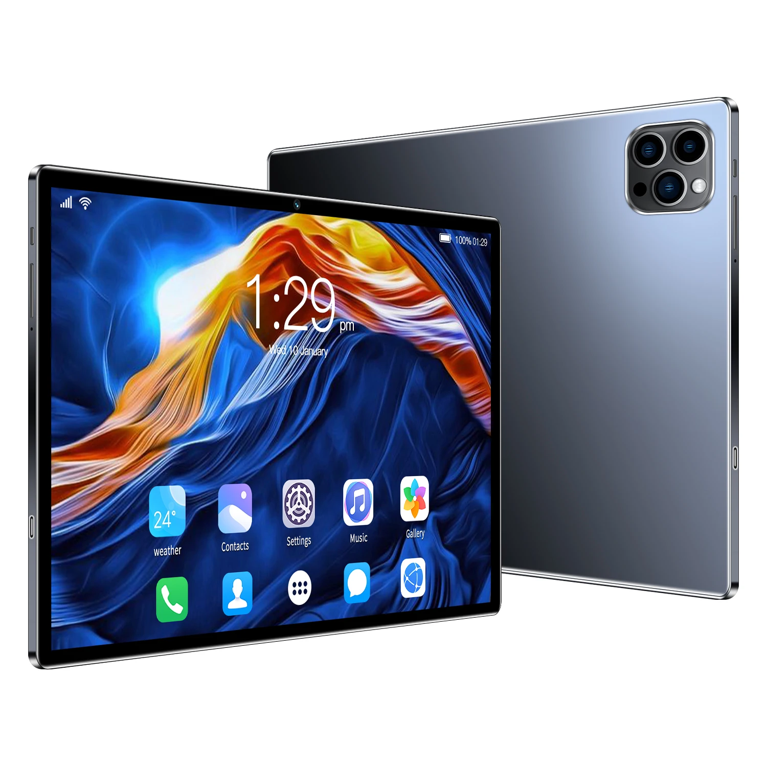 New 10.1 Inch Google 3G Phone Call Tablets Octa Core Android 11 Version Dual SIM WiFi Bluetooth Tablet PC 4GB+64GB ROM 2