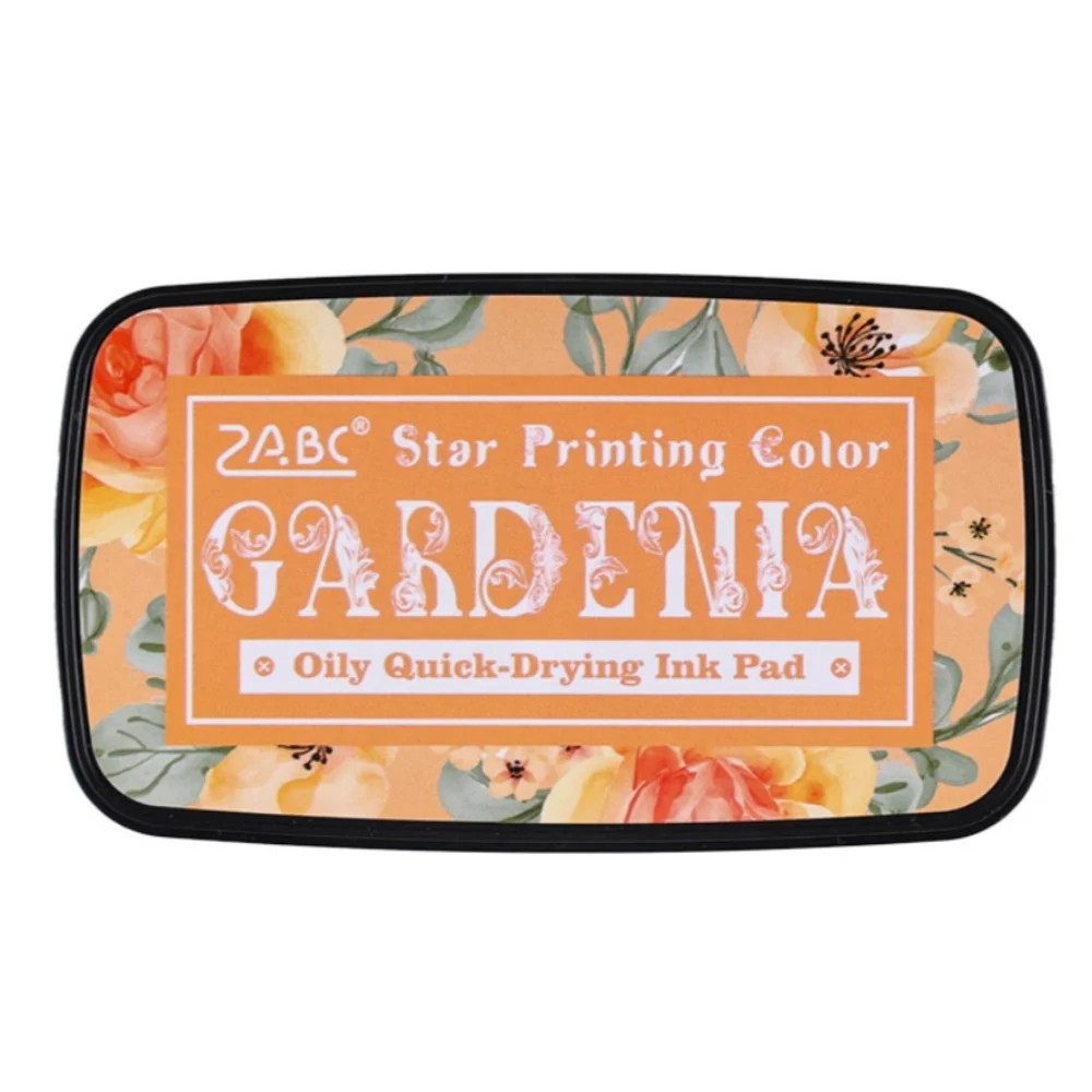 Vibrant Ink Pad for Stamps and Scrapbooking - Easy to Use School Accessory